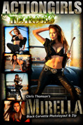 Actiongirls Hero Mirella Black Corvette Photo Layout & Zip