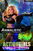 Actiongirl Whitney Animalistic Photo Layout & Zip