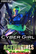 Actiongirls Hero Kyara Tyler Cyber Girl Photo Layout & Zip